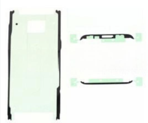 [X9149シール] （取り寄せ品）Galaxy  S8  フロントパネル用 接着テープステッカー