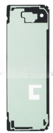 [X9152シール] （取り寄せ品）Galaxy Fold フロントパネル用 接着テープステッカー