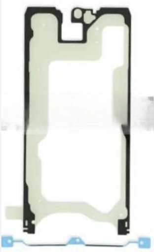 [X9155シール] （取り寄せ品）Galaxy Note10+ 4G｜5Gフロントパネル用 接着テープステッカー