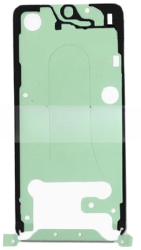[X9175シール] （取り寄せ品）Galaxy S25 フロントパネル用 接着テープステッカー 5枚セット 