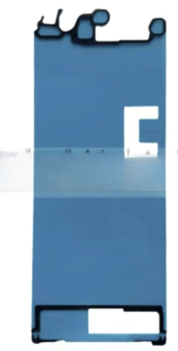 [X9178シール] （取り寄せ品）Galaxy Z Flip6 フロントパネル用 接着テープステッカー