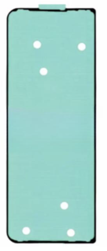[X9180シール] （取り寄せ品）Galaxy Z Fold3 5G フロントパネル用 接着テープステッカー 5枚セット 