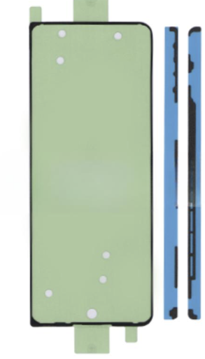 [X9181シール] （取り寄せ品）Galaxy Z Fold4 フロントパネル用 接着テープステッカー