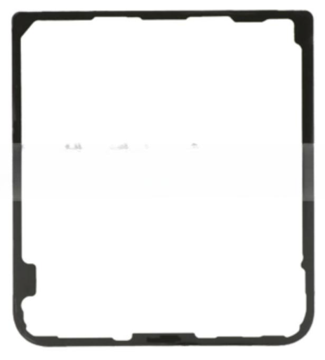 [X9243シール] （取り寄せ品）Galaxy Z Flip5 バックカバー用 接着テープステッカー 5枚セット 