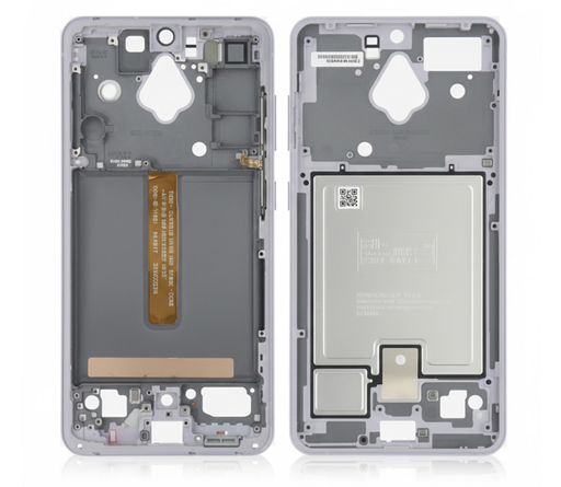 [X9496ﾐﾄﾞﾙﾌﾚｰﾑ] （取り寄せ品）Galaxy S21 FE 5G ミドルフレーム サイドキー付き