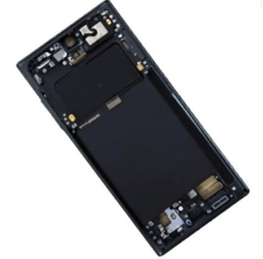 [X9500ﾐﾄﾞﾙﾌﾚｰﾑ] （取り寄せ品）Galaxy S22 Ultra 5G ミドルフレーム　サイドキー付き