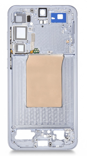 [X9512ﾐﾄﾞﾙﾌﾚｰﾑ] （取り寄せ品）Galaxy S25+ ミドルフレーム サイドキー付き