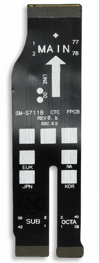 [X9561ケーブル] （取り寄せ品）Galaxy S23 FE マザーボードフレックスケーブル