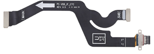 [X9576ケーブル] （取り寄せ品）Galaxy S25 Edge 充電ポート フレックスケーブル