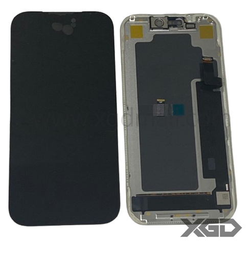 [X9651互換パネル｜液晶] iPhone 17Pro フロントパネル 黒｜互換品（HardOLED）