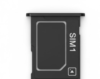 [X9684SIM] （取り寄せ品）Xperia 10 V SIM＆SD カードトレイ 黒
