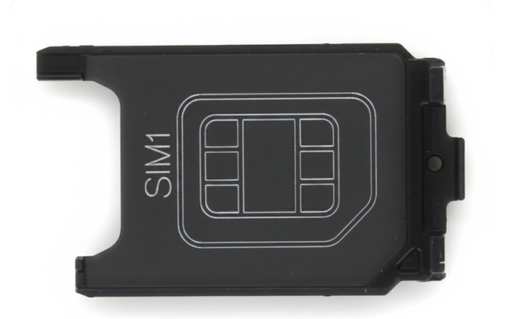 [X9690SIM] （取り寄せ品）Xperia XZ Premium ｜ XZ1 ｜ XZ1 Compact (SO-04J SO-01K SOV36 603SO SO-02K) 通用 SIM トレイ