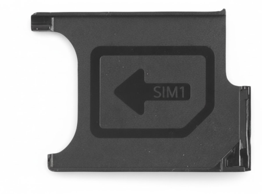 [X9698SIM] （取り寄せ品）Xperia Z Ultra ｜ Z2 通用 SIMカードトレイ