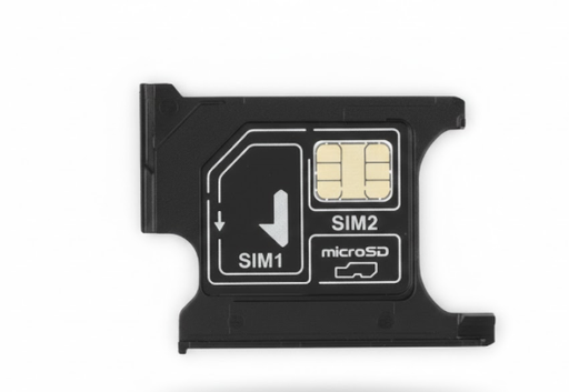 [X9700SIM] （取り寄せ品）Xperia Z1 ｜ Z1 f ｜ Z1 Compact 通用 SIMカードトレイ