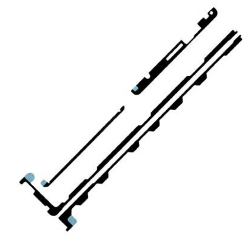 [X9761シール] （取り寄せ品）Xperia 1 (J8110 J8170 J9110 SO-03L SOV40 802SO) フロントパネル用 両面テープ（5個セット）