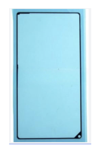[X9820シール] （取り寄せ品）Xperia Z1 (SO-01F C690X L39h) バックフレーム用 両面テープ（5個セット）