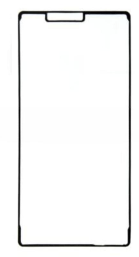 [X9830シール] （取り寄せ品）Xperia Z3 (D6603 D6653 D6633) フロントパネル用両面テープ（5個セット）