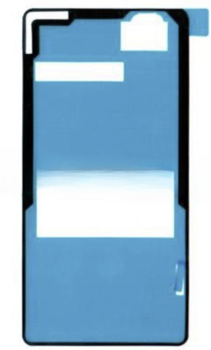 [X9832シール] （取り寄せ品）Xperia Z3 Compact (D5833) バックカバー用両面テープ（5個セット）