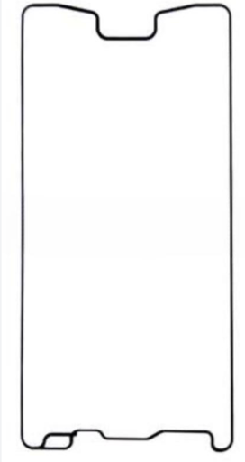 [X9834シール] （取り寄せ品）Xperia Z3+ ｜ Z4 (E6553 SO-03G SOV31) フロントパネル用両面テープ（5個セット）