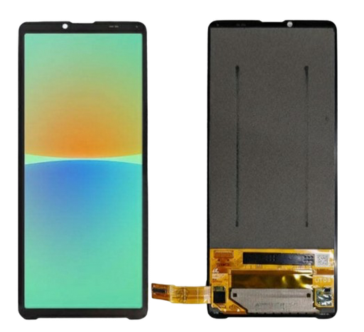 [X9858液晶｜LCD] Xperia 10 Ⅳ フロントパネル 黒 ｜互換品