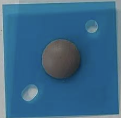 [X9865] （取り寄せ品）Surface Laptop 3｜4｜5 ボトムカバーのゴム足 4枚セット アイスブルー