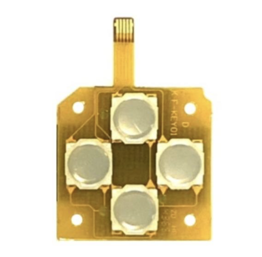 [X3723] NEW 3DS ボタン基盤 十字