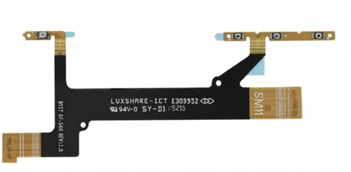 [X9899ケーブル] （取り寄せ品）Xperia XA1 スリープ＆ボリューム フレックスケーブル