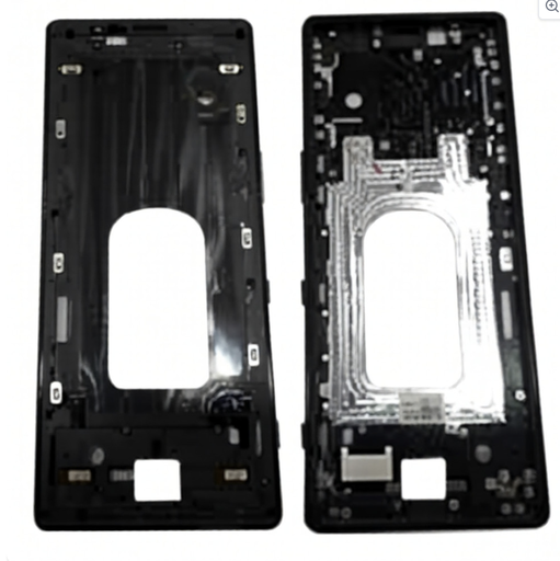 [X9978ﾐﾄﾞﾙﾌﾚｰﾑ] （取り寄せ品）Xperia 1 (J8110 J8170 J9110 SO-03L SOV40 802SO) ミドルフレーム 黒