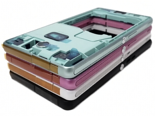 [G2002ﾐﾄﾞﾙﾌﾚｰﾑ] （取り寄せ品）Xperia XA ミドルフレーム 黒