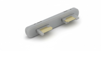 [G2035] （取り寄せ品）Xperia Z1 f ｜ Z1 Compact 通用 マグネットチャージングドック用 接触端子 Gray