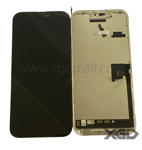 [X8453互換パネル｜液晶] iPhone 16Pro Max フロントパネル 黒｜互換品（SoftOLED）