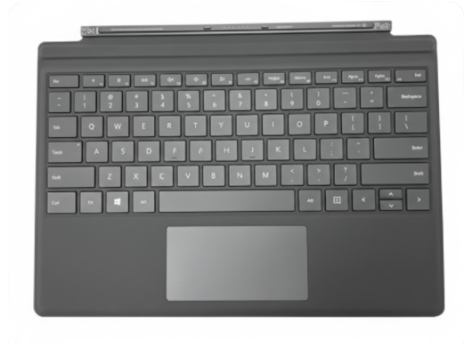 [G2319キーボード] （取り寄せ品）Surface Pro 7+｜7｜6｜5｜4通用タイプカバー キーボード  US版 ブラック