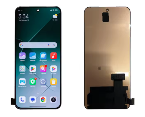 [G2581液晶｜LCD] （取り寄せ品 ）Xiaomi 14 フロントパネル 黒 