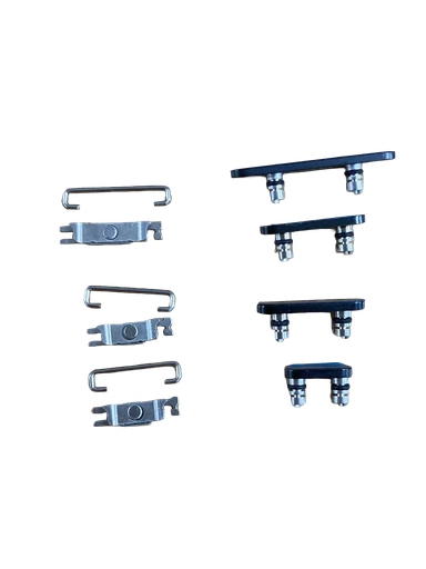 [G2589] iPhone 16 Pro 電源ボタン＋音量ボタン 黒