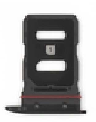 [G2597SIM] （取り寄せ品）ASUS Zenfone 9 (AI2202)｜Zenfone 10 (AI2302) SIMカードトレイ 黒 デュアル版