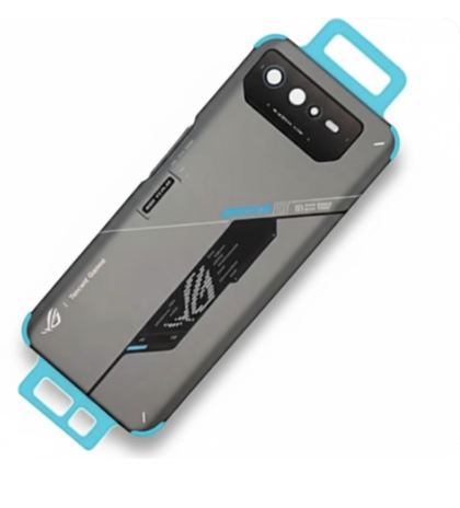 [G2625背面パネル｜バッテリーカバー｜バックカバー] （取り寄せ品）ASUS ROG Phone 6D (AI2203)バックカバー   グレー