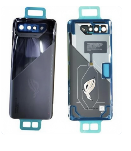[G2627背面パネル｜バッテリーカバー｜バックカバー] （取り寄せ品）ASUS ROG Phone 7 (AI2205)バックカバー  黒