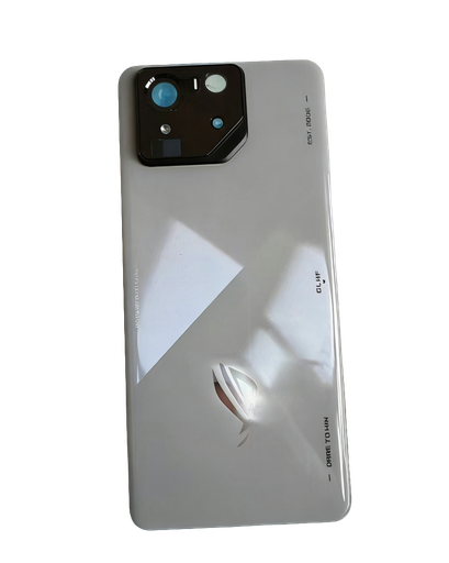 [G2628背面パネル｜バッテリーカバー｜バックカバー] （取り寄せ品）ASUS ROG Phone 8 (AI2401) バックパネル グレー  光沢タイプ