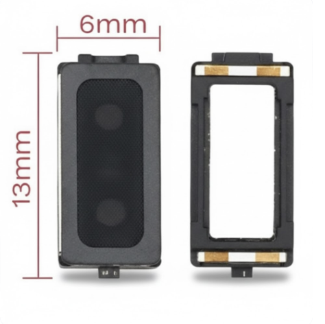 [G2646耳元スピーカー] （取り寄せ品）ASUS ZenFone 3 （ZE552KL｜ZE553KL｜ZE520KL｜ZC553KL）イヤースピーカー　13x6mm