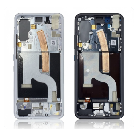 [G2680ﾐﾄﾞﾙﾌﾚｰﾑ] （取り寄せ品）ASUS ZenFone8 (ZS590KS) ミドルフレーム 黒