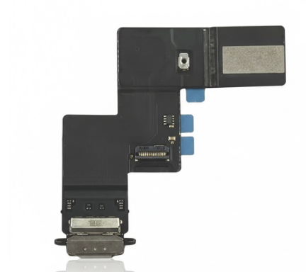 [G2704ケーブル] （取り寄せ品）iPad Air 13 インチ (M2) 2024｜ (M3) 2025通用充電ポートフレックスケーブル ｜パープル ｜互換品