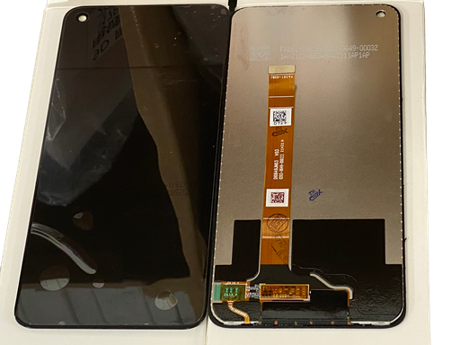 [G2724液晶｜LCD] OPPO Reno5A フロントパネル 黒 専用版｜取り外し品