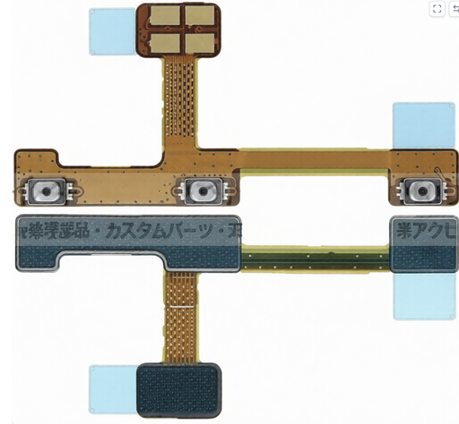 [G2782ケーブル] （取り寄せ品）ASUS ZenFone 8 (ZS590KS) 電源＋ボリュームボタン フレックスケーブル