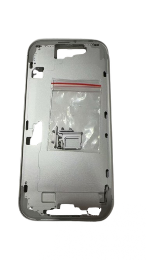 [G2854背面ガラス] iPhone 17 ミドルフレーム 白｜eSIM対応モデル