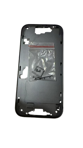 [G2855背面ガラス] iPhone 17 ミドルフレーム 黒｜eSIM対応モデル