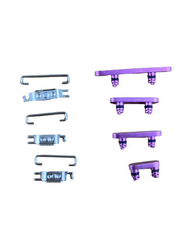 [G2909] iPhone 16 電源ボタン＋音量ボタン ピンク