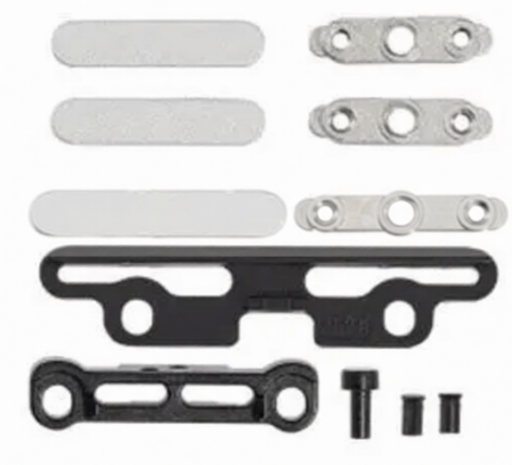 [G2935] （取り寄せ品 ）iPad Pro 11 インチ(M4)2024 サイドキー＆ブラケット 11点セット シルバー