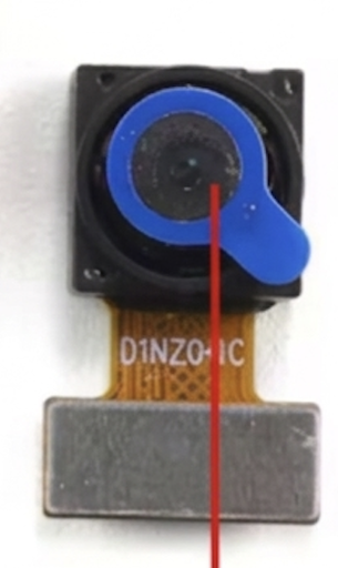 [G3072バックカメラ｜リアカメラ] （取り寄せ品）Xiaomi Redmi Note 13Pro+ マクロカメラ