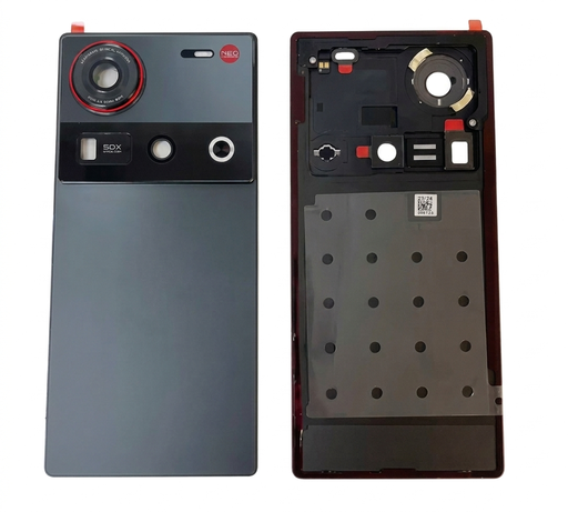 [G3212背面パネル｜バッテリーカバー｜バックカバー] （取り寄せ品 ）ZTE Nubia Z70 Ultra バックパネル フォトグラファーエディション 黒 