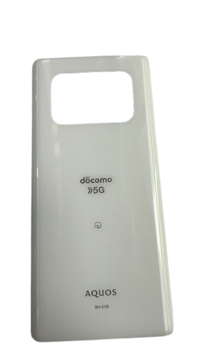 [G3270] AQUOS R6 バックカバー ホワイト（レンズなし）